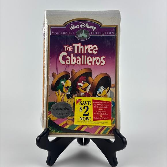 Disney VHS Sealed Clamshell Lot of 5 - Lion King 2, Aladdin 2, Three Caballeros - Picture 2 of 11